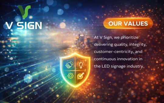 Signage Company Values